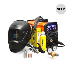 SET 2 PANTERMAX MIG225LED invertorová zváračka MIG/TIG/MMA