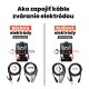 Rozdielne zapojenie pri elektródach