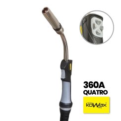 Zvárací horák KOWAX QUATRO 360A, 4m EURO MIG/MAG