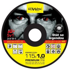 Rezný kotúč KOWAX IQ 5v1 115x1,0x22,2 mm