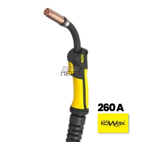 Zvárací horák KOWAX 260A, 4m EURO MIG/MAG