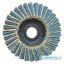 Čistiaci lamelový kotúč 125x22,2mm Coarse 80/ZA60 Dapecom