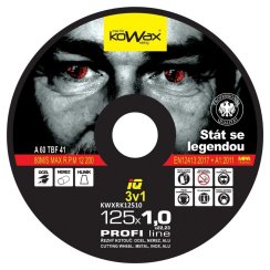 Rezný kotúč KOWAX IQ 3v1 125x1,0x22,2 mm