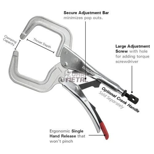 Svorka C-Clamp PR115 Strong Hand