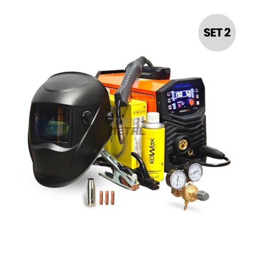 SET 2 PANTERMAX MIG225LED invertorová zváračka MIG/TIG/MMA