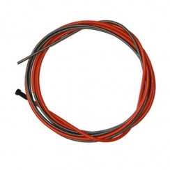 Oceľový bowden červený 3,4m pre drôt 1,0 - 1,2mm