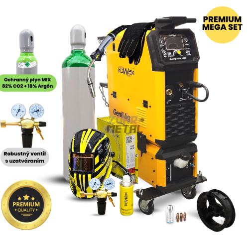 PREMIUM MEGA SET GeniMig 355DP LCD KOWAX