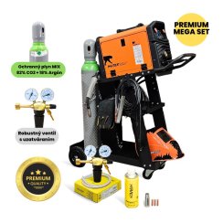 PREMIUM MEGA SET Zváračka Pantermax MIG230DP