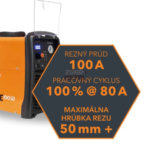 Plazma EX-TRAFIRE 100 SD s 8m horákom
