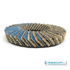 Čistiaci lamelový kotúč 125x22,2mm Coarse 80/ZA60 Dapecom