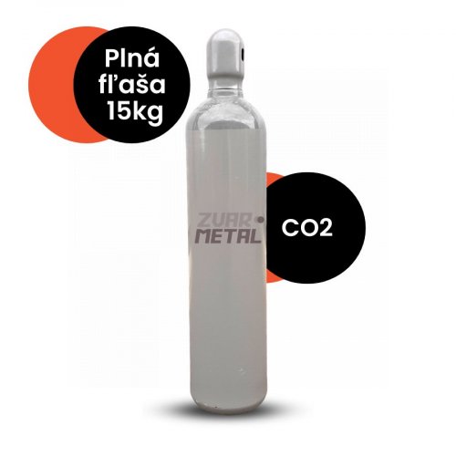 Plná fľaša CO2 15kg