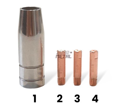 SET 2 PANTERMAX MIG225LED invertorová zváračka MIG/TIG/MMA