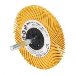 Stopkový kotúč žltý 75x6mm P80 3M Scotch-Brite