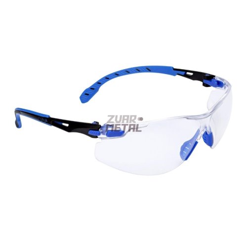 Okuliare 3M SOLUS S1101SGAF-EU Blue/Black PC Clear