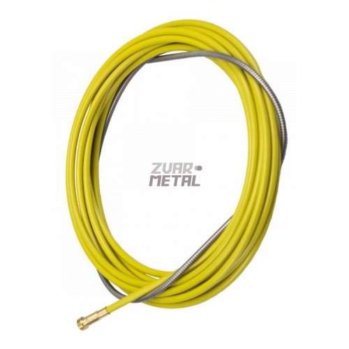 Oceľový bowden žltý 5,4m pre drôt 1,0 - 1,2mm